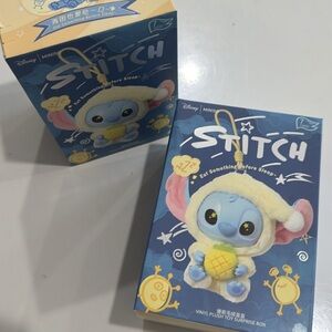 1 Authentic Disney Stitch Eat Something Before Sleep Vinyl Figure 1 Blind BoxNIB